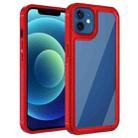 For iPhone 12 mini Forerunner TPU+PC Phone Case (Red) - 1