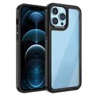For iPhone 12 / 12 Pro Forerunner TPU+PC Phone Case(Black) - 1