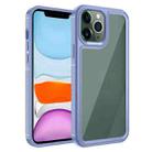 For iPhone 11 Pro Forerunner TPU+PC Phone Case (Purple) - 1