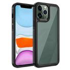 For iPhone 11 Pro Max Forerunner TPU+PC Phone Case (Black) - 1