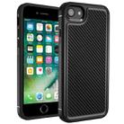 For iPhone SE 2022 / SE 2020 / 8 / 7 Forerunner TPU+PC Phone Case(Carbon Fiber Black) - 1