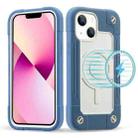 For iPhone 13 Colorful Magsafe Magnetic Phone Case(Daisy Blue) - 1