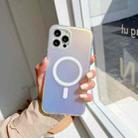 Aurora Laser Gradient MagSafe Magnetic Phone Case For iPhone 12 Pro Max - 1