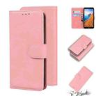 For Xiaomi Redmi 7A Skin Feel Pure Color Flip Leather Phone Case(Pink) - 1