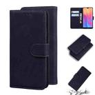 For Xiaomi Redmi 8A Skin Feel Pure Color Flip Leather Phone Case(Black) - 1