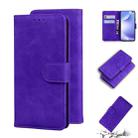 For Xiaomi Redmi K30 Skin Feel Pure Color Flip Leather Phone Case(Purple) - 1