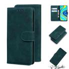 For Xiaomi Redmi Note 9S / Note 9 Pro / Note 9 Pro Max Skin Feel Pure Color Flip Leather Phone Case(Green) - 1