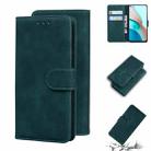 For Xiaomi Redmi Note 9 5G CN Version / Note 9T Skin Feel Pure Color Flip Leather Phone Case(Green) - 1