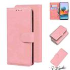 For Xiaomi Redmi Note 10 Pro / Note 10 Pro Max Skin Feel Pure Color Flip Leather Phone Case(Pink) - 1