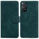 For Xiaomi Redmi Note 11 Pro 5G / 4G Foreign Version Skin Feel Pure Color Flip Leather Phone Case(Green) - 1