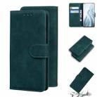 For Xiaomi Mi 11 Skin Feel Pure Color Flip Leather Phone Case(Green) - 1