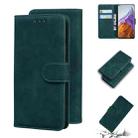 For Xiaomi Mi 11 Pro Skin Feel Pure Color Flip Leather Phone Case(Green) - 1