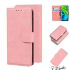 For Xiaomi Mi CC9 Pro / Note 10 / Note 10 Pro Skin Feel Pure Color Flip Leather Phone Case(Pink) - 1