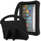 For Amazon Kindle Fire 7 2022 EVA Flat Anti Falling Tablet Case(Black) - 1