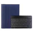 A700 Ultra-thin Bluetooth Keyboard Leather Case For Samsung Galaxy Tab S8 11 inch SM-X700 / SM-X706(Blue) - 1