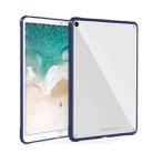 For iPad 10.2 inch 2021 / 2019 PC+TPU Transparent Shockproof Tablet Case(Blue) - 1