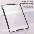 For iPad Pro 11 2022 / 2021 PC+TPU Transparent Shockproof Tablet Case(Black) - 2