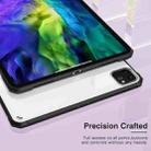 For iPad Pro 11 2022 / 2021 PC+TPU Transparent Shockproof Tablet Case(Black) - 5