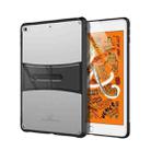 PC+TPU Transparent Holder Tablet Case For iPad mini 2019(Black) - 1