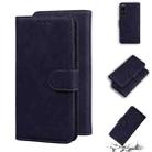 For Sony Xperia 1 III Skin Feel Pure Color Flip Leather Phone Case(Black) - 1