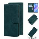 For Huawei Enjoy 10s / P Smart S / Y8p Skin Feel Pure Color Flip Leather Phone Case(Green) - 1