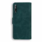 For Huawei Enjoy 10s / P Smart S / Y8p Skin Feel Pure Color Flip Leather Phone Case(Green) - 3
