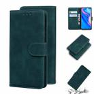 For Huawei P smart Z / Y9 Prime 2019 / Honor 9X Global Skin Feel Pure Color Flip Leather Phone Case(Green) - 1