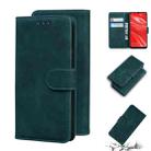 For Huawei P Smart+ 2019  / Enjoy 9s / Honor 20 lite / Honor 20i Skin Feel Pure Color Flip Leather Phone Case(Green) - 1