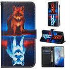 For Galaxy S20 Colored Drawing Pattern Plain Weave Horizontal Flip Leather Case with Holder & Card Slot & Wallet&Lanyard(Fox) - 1