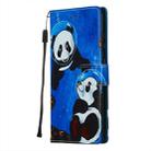 For Galaxy S20 Colored Drawing Pattern Plain Weave Horizontal Flip Leather Case with Holder & Card Slot & Wallet&Lanyard(Undersea Panda) - 2