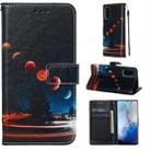 For Galaxy S20 Colored Drawing Pattern Plain Weave Horizontal Flip Leather Case with Holder & Card Slot & Wallet&Lanyard(Stray Earth) - 1