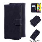 For Samsung Galaxy M31 Skin Feel Pure Color Flip Leather Phone Case(Black) - 1