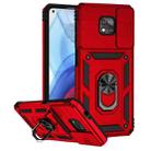 For Motorola Moto G Power 2021 Sliding Camshield Holder Phone Case(Red) - 1
