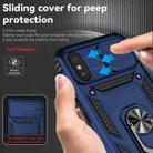 For Xiaomi Redmi 9A Sliding Camshield Holder Phone Case(Blue) - 5