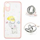 For Samsung Galaxy A03 Core Starry Sky Epoxy TPU Phone Case with Ring Holder(Elephant) - 1