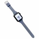 Small Waist Silicone Watch Band For Apple Watch Ultra 49mm / Series 8&7 45mm / SE 2&6&SE&5&4 44mm / 3&2&1 42mm(G) - 1