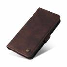 For Xiaomi Redmi Note 11 4G(Global)/Redmi Note 11s 4G(Global) Skin Feel Life Tree Metal Button Horizontal Flip Leather Case(Brown) - 4