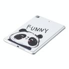 For iPad Mini 1 / 2 / 3 / 4 Colored Drawing Pattern TPU Case(Cute Panda) - 2