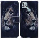 For Infinix Hot 10i / Smart 5 Pro X659B / PR652B / S658E Coloured Drawing Leather Phone Case(Lion) - 1