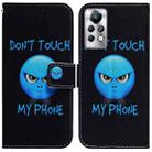 For Infinix Note 11 Pro / Note 11s Coloured Drawing Leather Phone Case(Anger) - 1