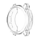 For Garmin Instinct 2 Half Coverage Hollowed TPU Watch Case(Transparent White) - 1