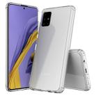 For Galaxy A51 Scratchproof TPU + Acrylic Protective Case(Transparent) - 1