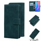 For Blackview A60 Pro Skin Feel Pure Color Flip Leather Phone Case(Green) - 1