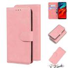 For Blackview A80 Pro Skin Feel Pure Color Flip Leather Phone Case(Pink) - 1