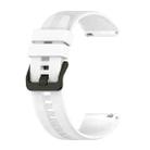 For Honor Watch GS 3 22mm Protruding Head Striped Silicone Watch Band(White) - 1