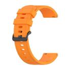 For Xiaomi Watch S1 Active / Watch Color 2 Solid Color Silicone Watch Band(Orange) - 1