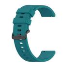 For Xiaomi Watch S1 Active / Watch Color 2 Solid Color Silicone Watch Band(Green) - 1