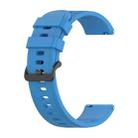For Xiaomi Watch S1 Active / Watch Color 2 Solid Color Silicone Watch Band(Sky Blue) - 1