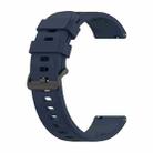 For Xiaomi Watch S1 Active / Watch Color 2 Solid Color Silicone Watch Band(Midnight Blue) - 1