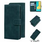 For LG Stylo 7 5G Skin Feel Pure Color Flip Leather Phone Case(Green) - 1